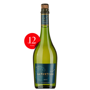 Pack x12 La Puntilla Brut Sparkling Wine (100% Chardonnay)