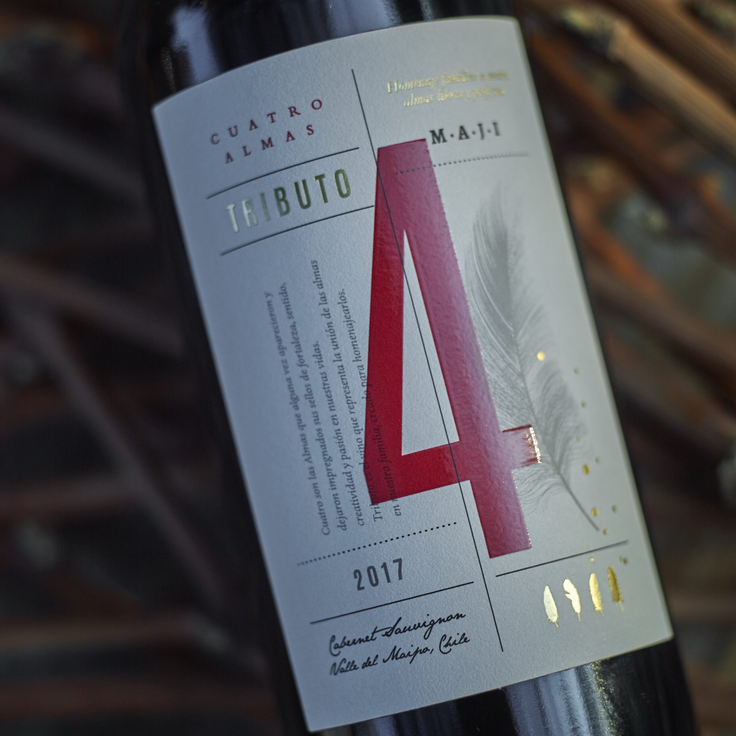 TRIBUTO® by 4 Almas: Cabernet Sauvignon Ícono de Maipo Andes - Imagen 4